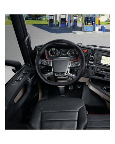 Club Sport, coprivolante su misura in Skeentex - compatibile per - Iveco S-Way dal 10 2019 al