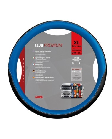 Club, coprivolante in Skeentex - XL - d. 49 51 cm - Blu