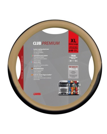 Club, coprivolante in Skeentex - XL - d. 49 51 cm - Beige