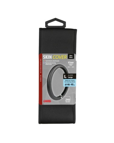 Skin-Cover, coprivolante elasticizzato in Skeentex - Nero - L - d. 46 48 cm