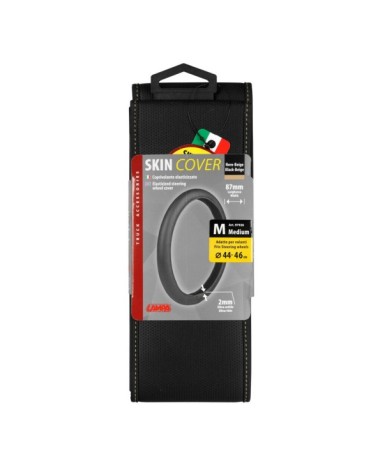 Skin-Cover, coprivolante elasticizzato in Skeentex - Nero Beige - M - d. 44 46 cm