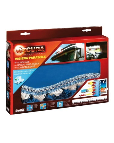 Oscura, fascia parasole per camion - Blu