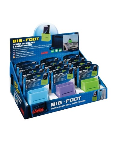 Big-foot, porta cellulare e smart-phone - Display 12 pz