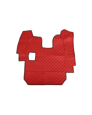 Tappeto centrale in Skeentex - Rosso - compatibile per Scania R Serie 5 dal 03 04 al 08 09 manuale