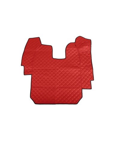 Tappeto centrale in Skeentex - Rosso - compatibile per Scania R Serie 5 dal 03 04 al 08 09 automatico