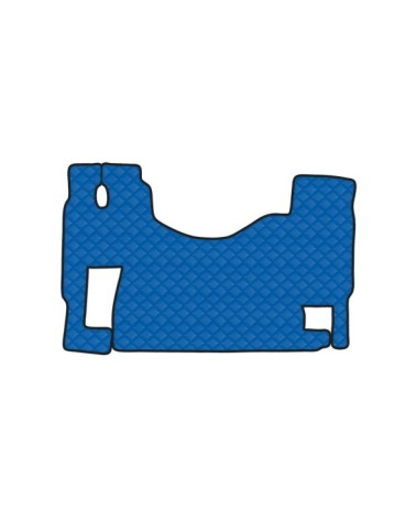 Tappeto unico in Skeentex - Blu - compatibile per Mercedes Actros MP2 dal 04 03 al 12 08 no tunnel, sedile fisso - Mercedes Actr