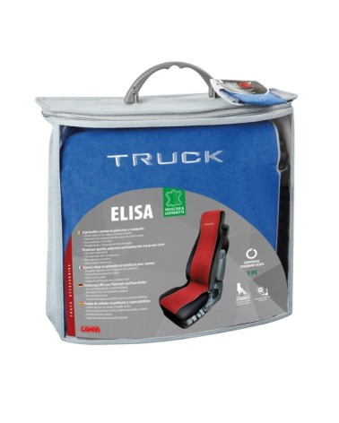 Elisa-2, coprisedile in poliestere e Skeentex per camion - Blu Nero