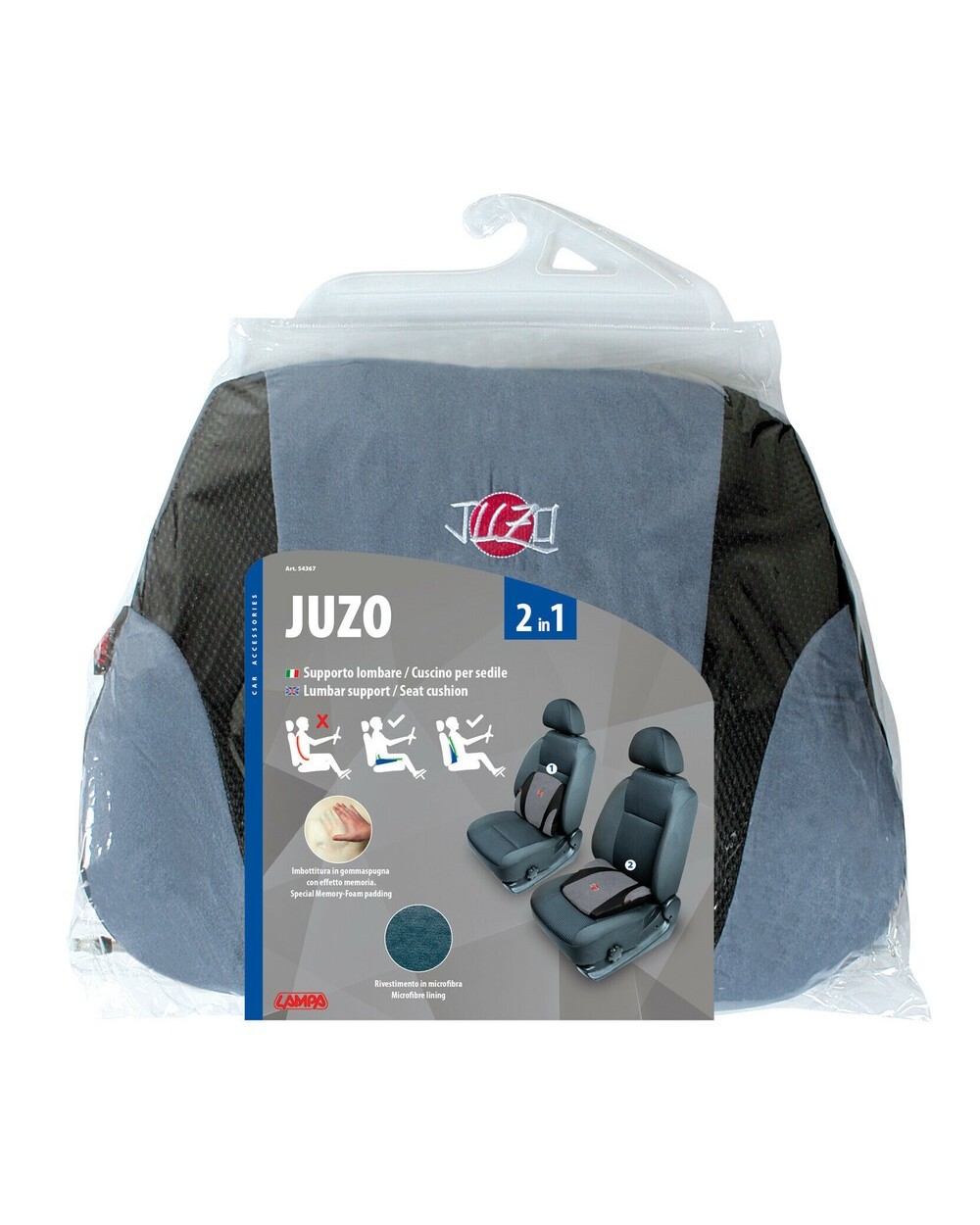 54367 - Juzo, supporto lombare / cuscino per sedile – Tramuto Auto