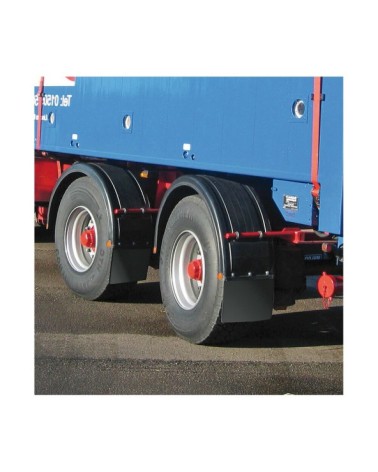 Coppia paraspruzzi in PVC omologati per camion - 50 cm