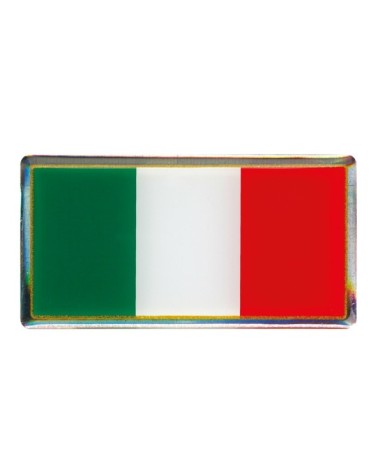 Sticky 3D - Tricolore Italia classico, 1 pz - 78x40 mm