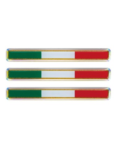 Sticky 3D - Tricolore Italia, 3 pz - 55x8 mm