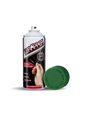 Wrapper, pellicola spray rimovibile, 400 ml - Verde menta - Ral 6029