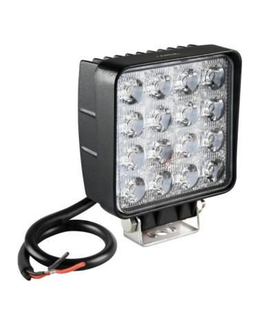 WL-25, faro ausiliario a 16 Led - 9 32V - Bianco