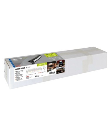 Barra a Led con struttura curva in alluminio, 10 30V - 55 cm