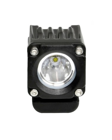 WL-19, faro ausiliario a 1 Led - 9 32V - Luce focalizzata - Bianco