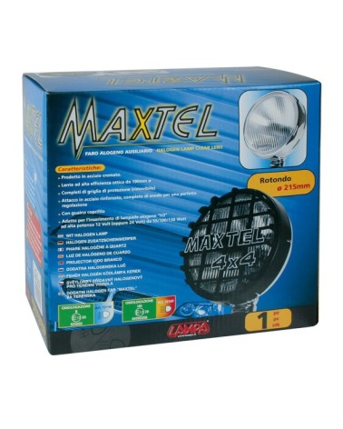 Maxtel, faro fendinebbia rotondo - Bianco