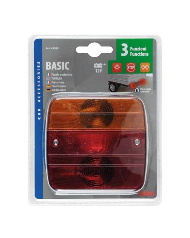 Basic, fanale posteriore 3 funzioni 12V