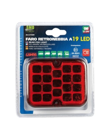 Faro retronebbia a Led, 12 24V