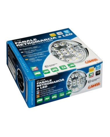 Fanale rotondo retromarcia Led, 12 24V