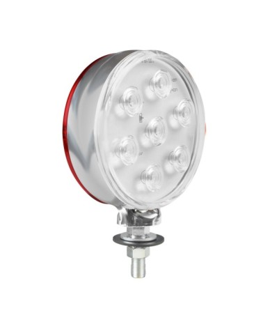 Loki-Led, luce ingombro 14 Led, doppia funzione, 12 24V - Rosso Bianco