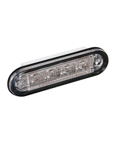 Luce a 4 led, montaggio ad incasso, 12 24V - Verde