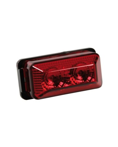 Luce ingombro a 2 Led, 24V - Rosso