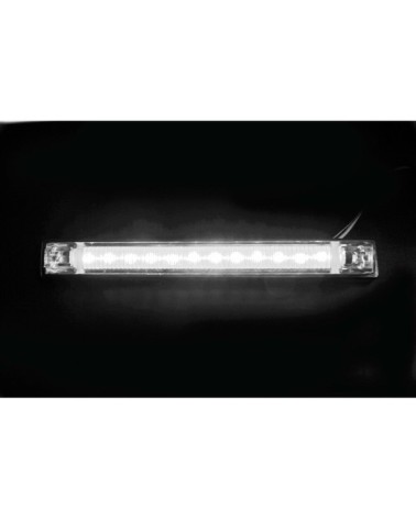 Luce ingombro a 12 Led, 24V - Bianco