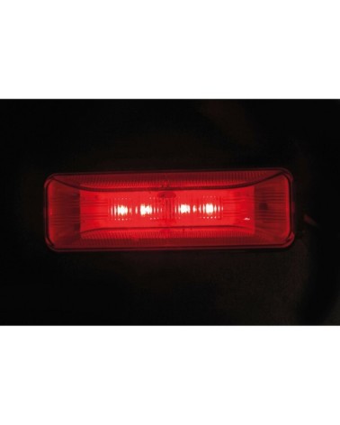 Luce ingombro a 4 Led, 24V - Rosso