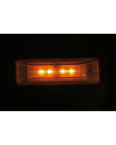 Luce ingombro a 4 Led, 24V - Arancio