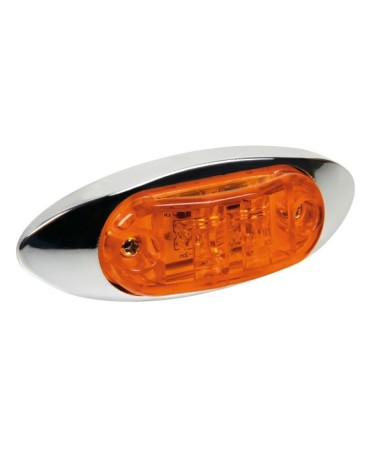 Luce decorativa a 2 Led, 24V - Arancio