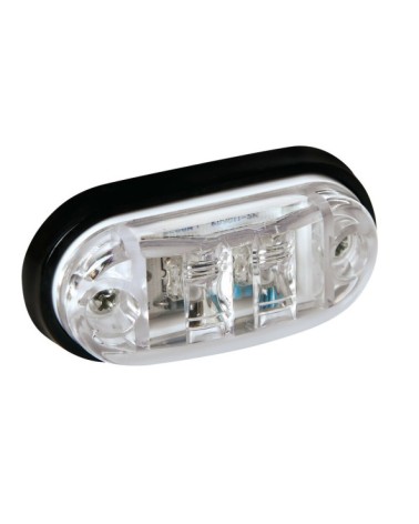 Luce decorativa a 2 Led, 24V - Bianco