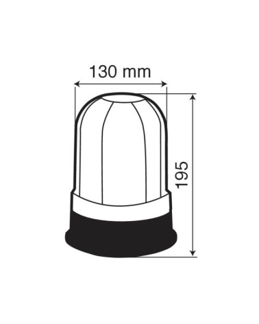 RH-1, luce di segnalazione alogena, 12 24V