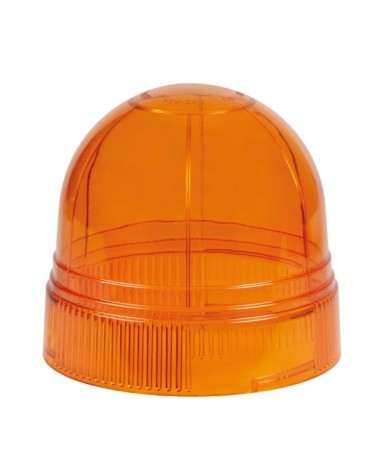 Calotta ricambio per luce di segnalazione art. 72997   72998   73007 - d. 127 mm - Arancio