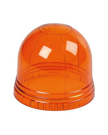 Calotta ricambio per luce di segnalazione art. 72997   72998   73007 - d. 132 mm - Arancio