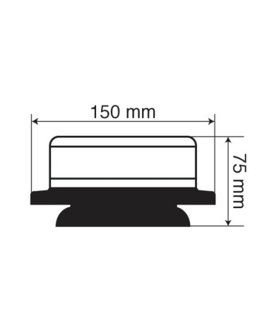 RL-7, luce di segnalazione a led, 12 24V