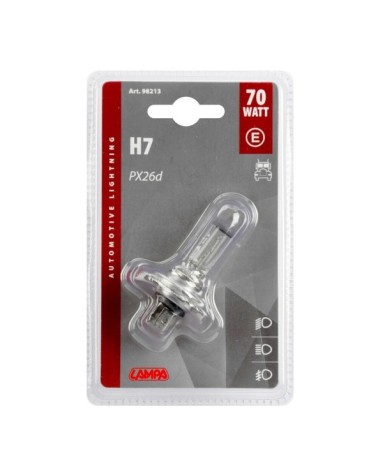 24V Lampada alogena - H7 - 70W - PX26d - 1 pz  - D Blister