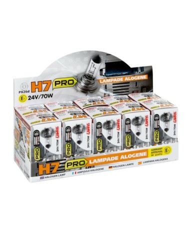 24V Lampada alogena Pro - H7 - 70W - PX26d - 1 pz  - Scatola