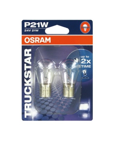 24V Truckstar - P21W - 21W - BA15s - 2 pz  - Blister