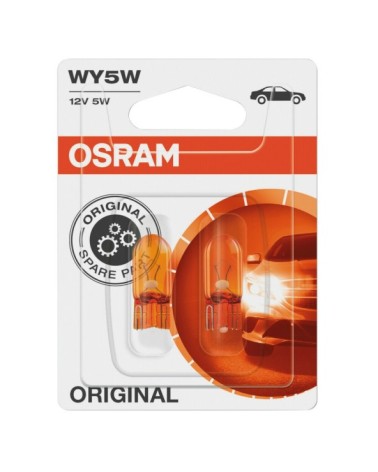 12V Original Line - WY5W - 5W - W2,1x9,5d - 2 pz  - Blister - Arancio