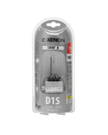 Lampada HID Xenon 5.000°K - D1S - 35W - PK32d-2 - 1 pz  - D Blister