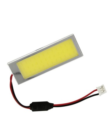 10-30V Mega-Led - Pannello COB 36 chips - 60x20 mm - 2,4W - 1 pz  - D Blister - Bianco