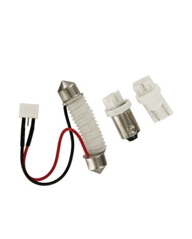 10-30V Mega-Led - Pannello COB 36 chips - 60x20 mm - 2,4W - 1 pz  - D Blister - Bianco