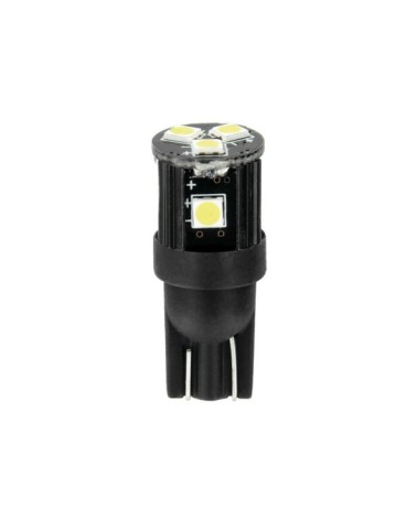 12 32V Mega-Led 7 - 7 Smd x 1 chip - dal T10 - W2,1x9,5d - 2 pz  - D Blister - Bianco - Doppia polarità