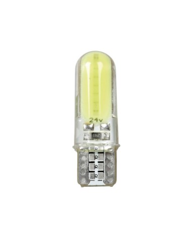 24 30V Mega-Led 24 - 2 SMD x 12 chip - dal T10 - W2,1x9,5d - 2 pz  - D Blister - Bianco