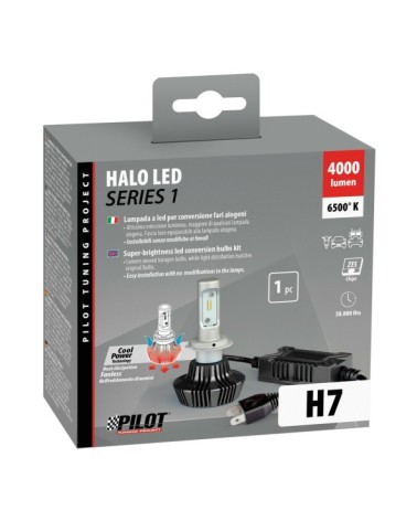 10-30V Halo Led Serie 1 - dal H7 - 25W - PX26d - 1 pz  - Scatola