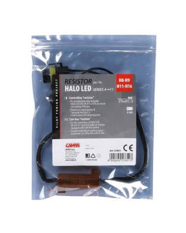 Halo Led Serie 4 11 - Centralina Resistor, 9 32V - H8-H9-H11-H16