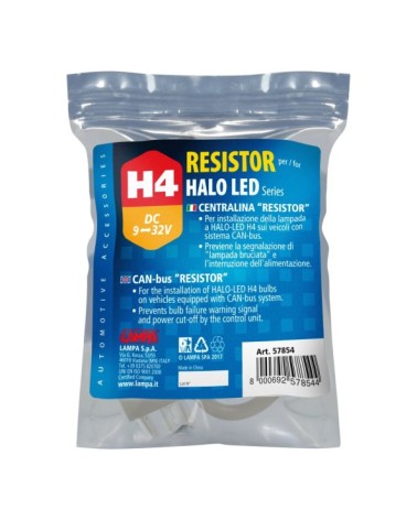 Halo Led Serie 1 3 - Centralina Resistor, 9 32V - H4