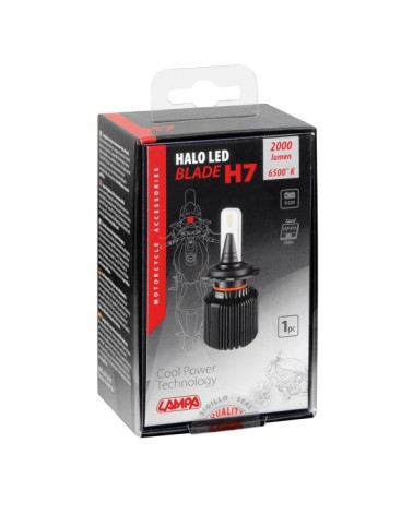 9-32V Halo Led Serie 3 Blade - dal H7 - 20W - PX26d - 1 pz  - Scatola