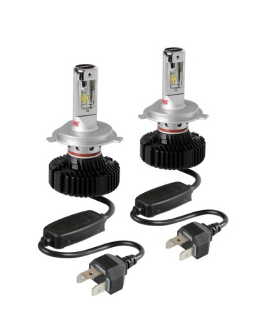 9-32V Halo Led Serie 4 Fit-Master - dal H4 - 25W - P43t - 2 pz  - Scatola