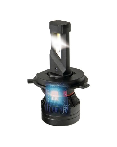 9-32V Halo Led Serie 9 Ultra Power Compact - dal H4 - 45W - P43t - 2 pz  - Scatola